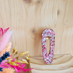 Barrette triangle printemps