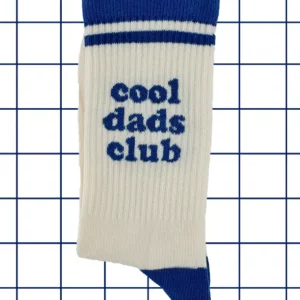 Chaussettes - Club de papas cool, bleu