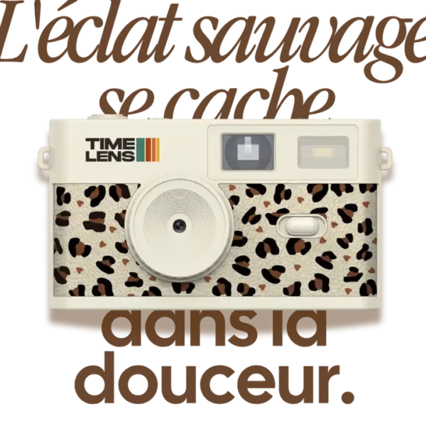Appareil photo TimeLens® Cream Leopard