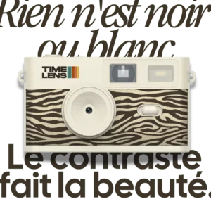 Appareil photo TimeLens® Cream Zebra