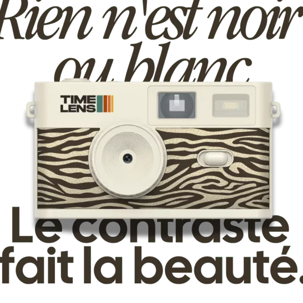 Appareil photo TimeLens® Cream Zebra