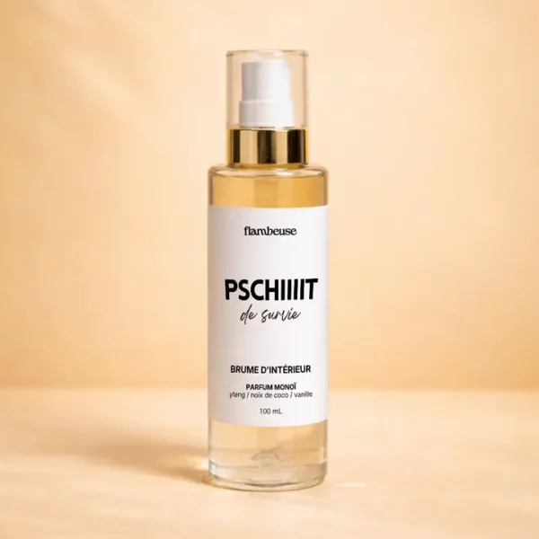 Brume d'intérieur parfumée - "pschiiiit de survie"