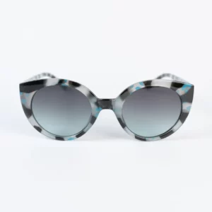 Lunettes de soleil High Fidelity noir et bleu