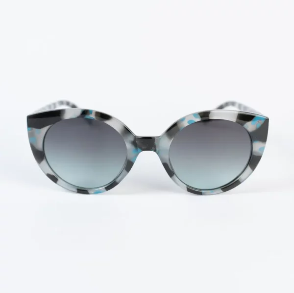 Lunettes de soleil High Fidelity noir et bleu