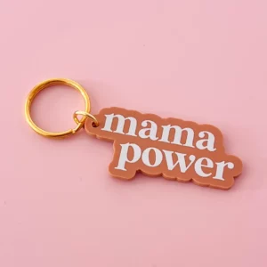 Porte-clés terracotta Mama Power