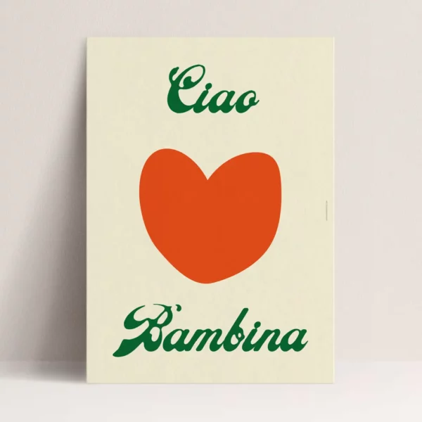 Poster - Ciao Bambina