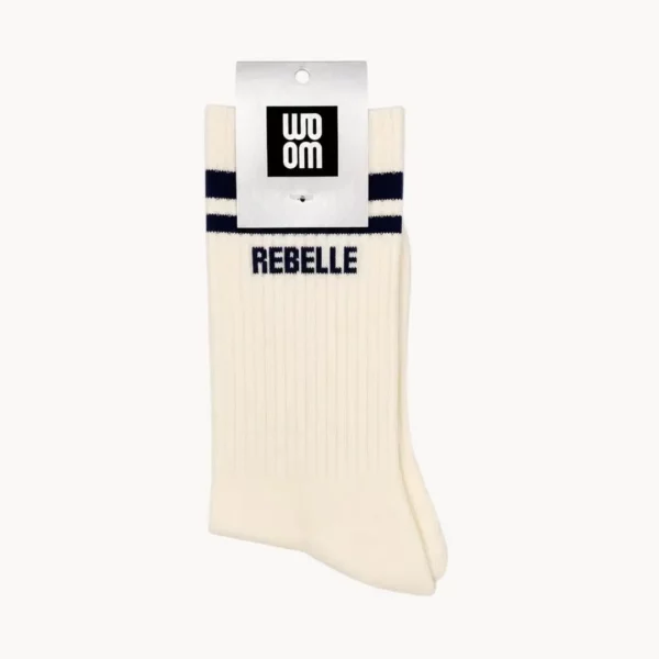 Chaussette homme rebelle - noir