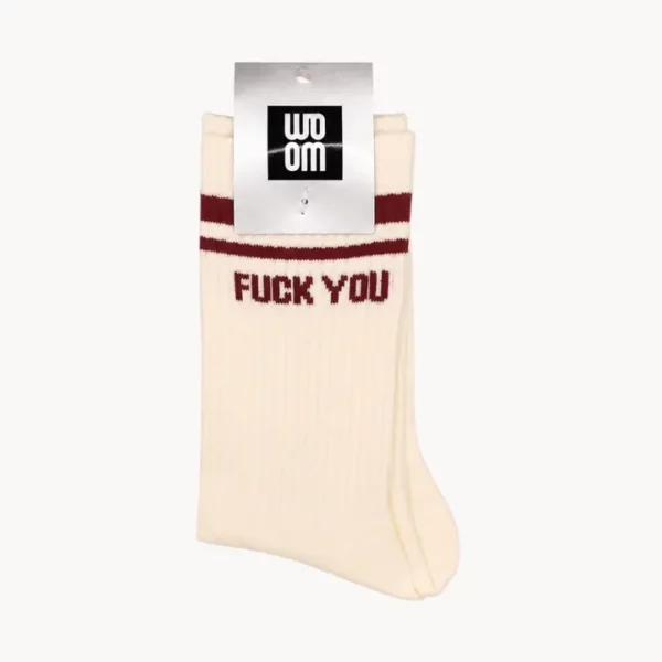 Chaussette homme fuck you - Bordeaux