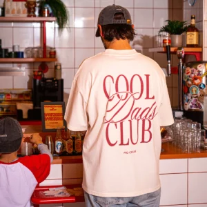 Tee-shirt Homme Cool Dads Club - Rouge