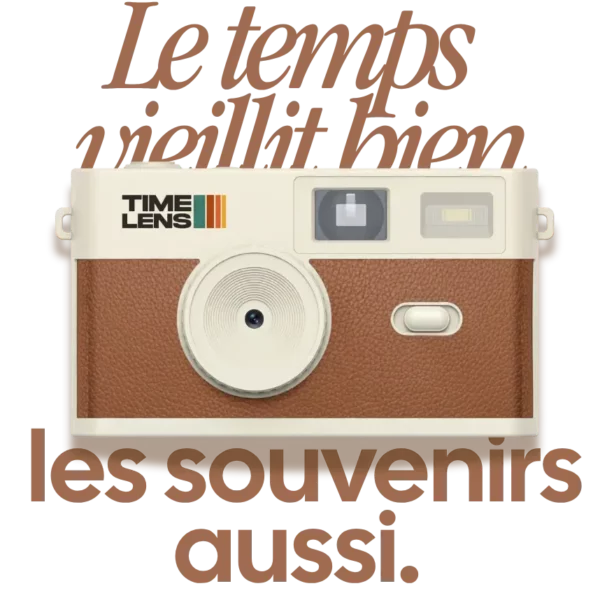 Appareil photo TimeLens® Cream Brown