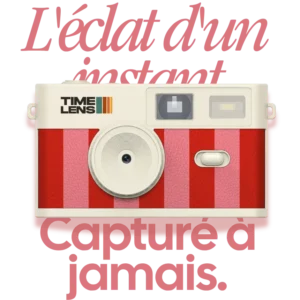 Appareil photo TimeLens® Cream Candy