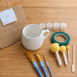 Kit peinture sur céramique à emporter