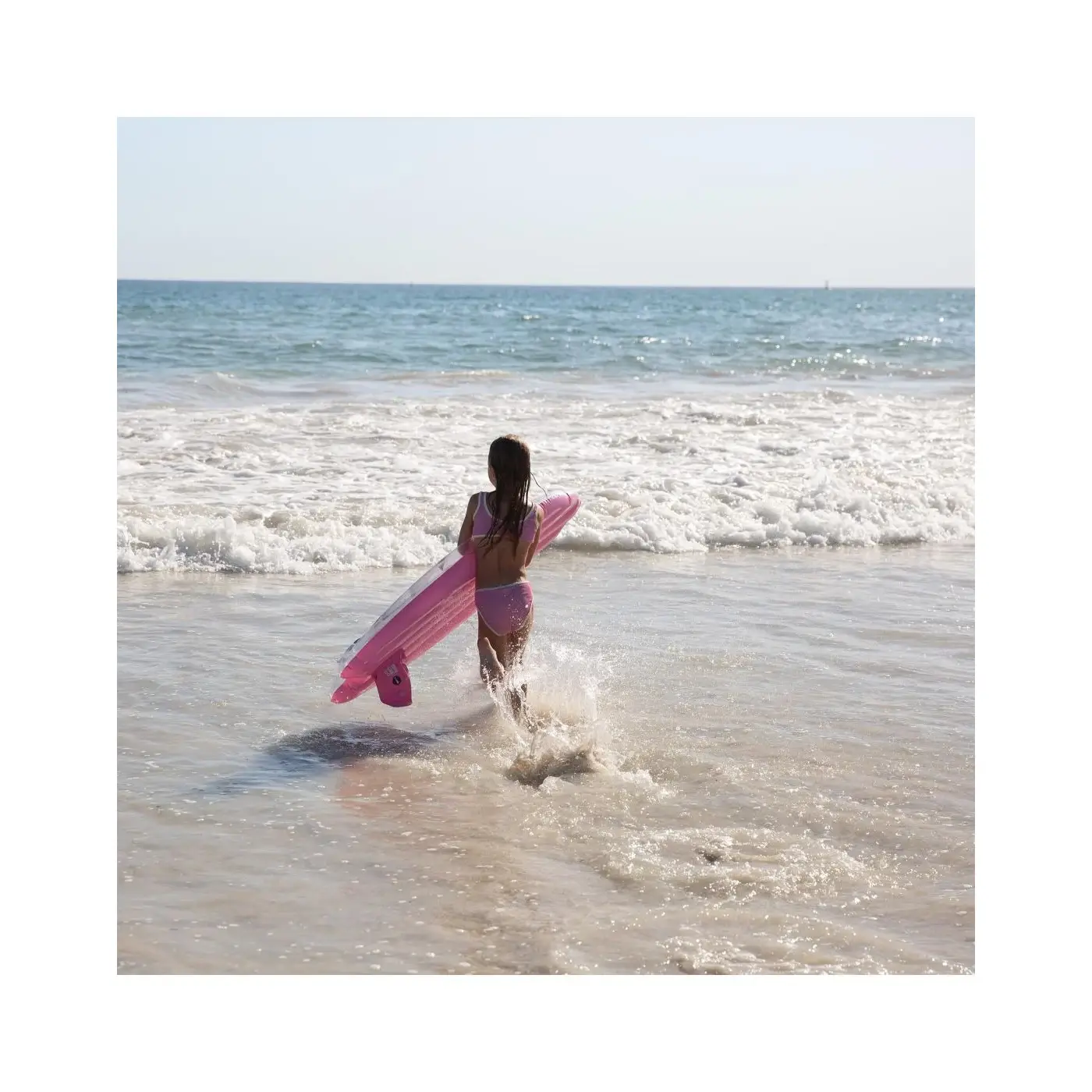 Bouée surf rose sorbet d'été – Image 2