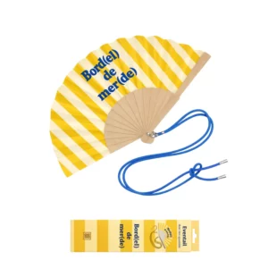 Eventail avec bandoulière - Brod(el) de mer(de)