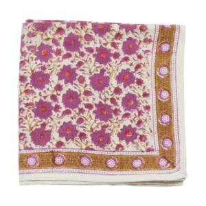 Foulard Indien - Dupatta Rose indien - BIBA x BDJ