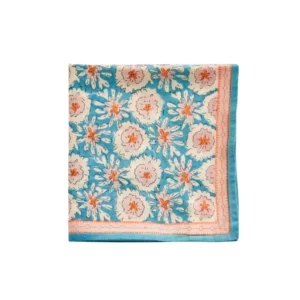 Foulard Indien - Margote Bleu