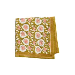 Foulard Indien - Margotte Olive