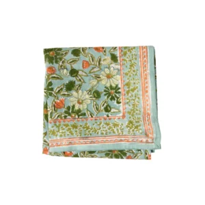 Foulard Indien - Meera Blue Green