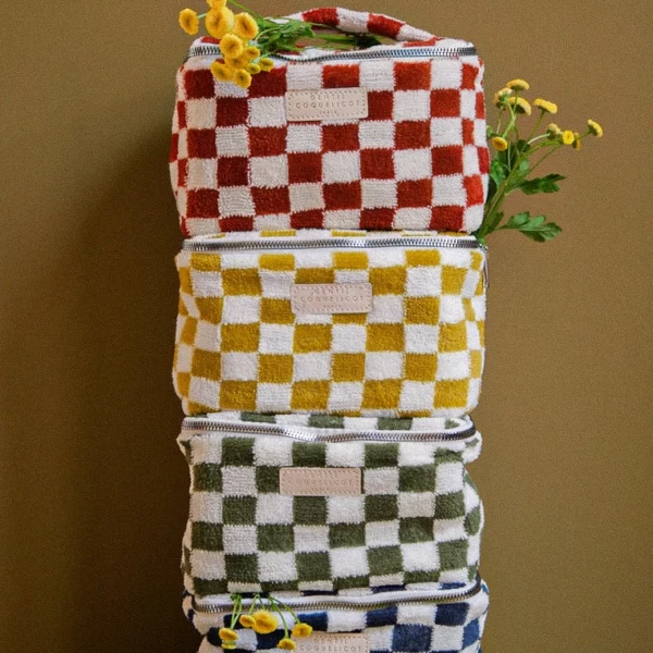 Vanity éponge damier