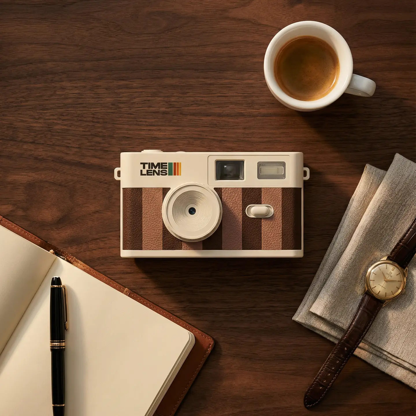 Appareil photo TimeLens® Cream Rosewood – Image 2