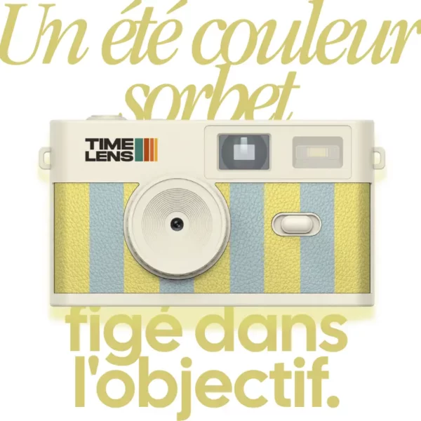 Appareil photo TimeLens® Cream sorbet
