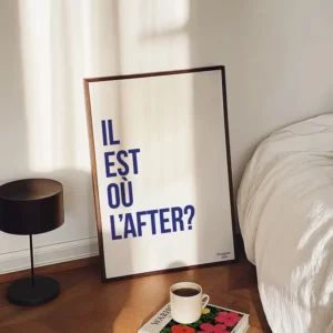 Affiche - Il est où l'after?