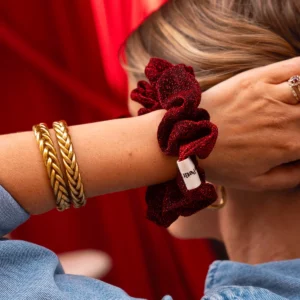Chouchou paillettes - Cherry