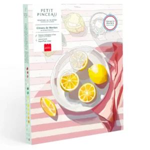 Coffret peinture au numéro - Petit Pinceau - Citrons de Menton
