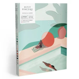 Coffret peinture au numéro - Petit Pinceau - St Barthélemy