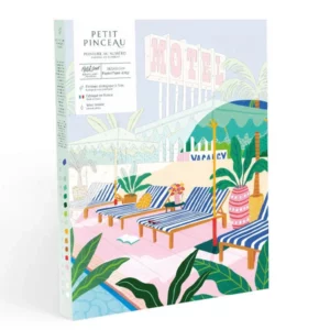Coffret peinture au numéro - Petit Pinceau - The Motel Pool