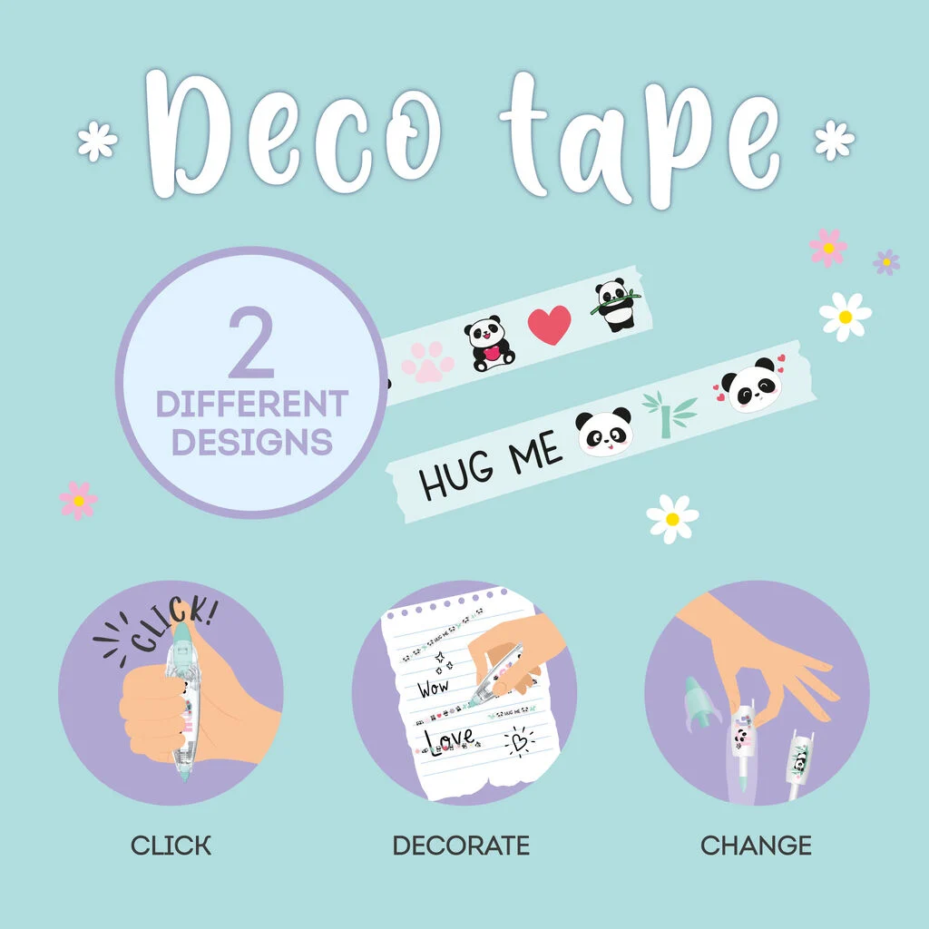 Stylo adhésif décoratif Panda Tape - Ruban Déco – Image 3