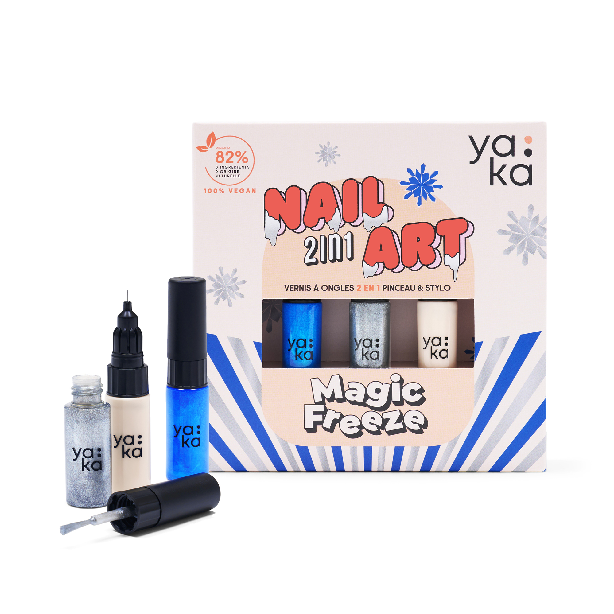 Coffret vernis à ongles 2en1 "Magic Freeze"
