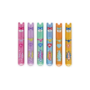 Lot de 6 mini surligneurs - Le super-pouvoir de Teddy