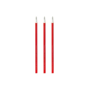 Set de 3 Recharges pour Stylo Effaçable - Encre rouge - Erasable Pen