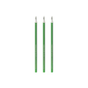Set de 3 Recharges pour Stylo Effaçable - Encre verte - Erasable Pen