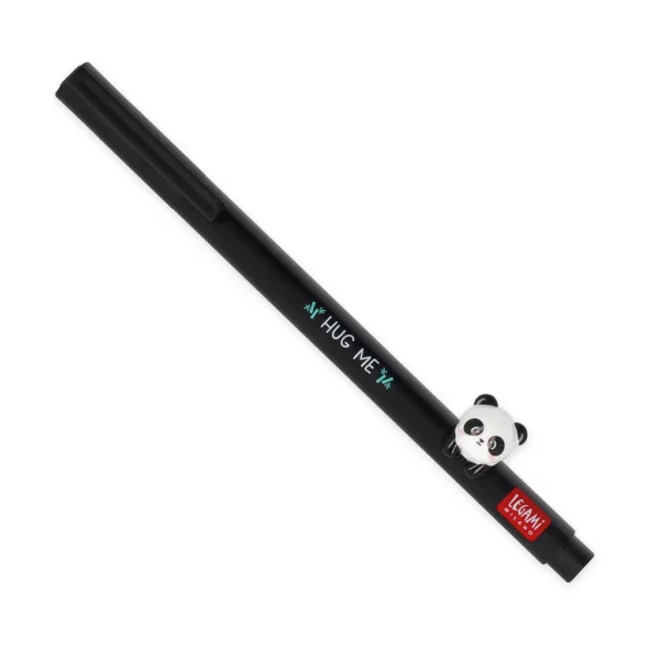 Stylo décoré d'un panda « Câline-moi »