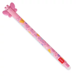 Stylo effaçable papillon « Tu es belle »