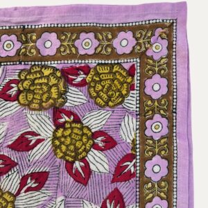 Grand foulard PÉNÉLOPE Lilas