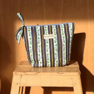Grande trousse beauté - FLORA Bleu marine