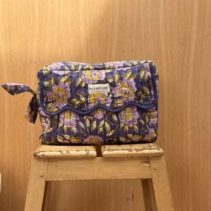Trousse de toilette rabat - N°113 Bleu