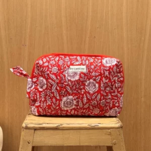 Trousse de toilette femme XL - ANTIOCHE Tomato