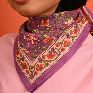 Petit foulard CALYPSO Violet