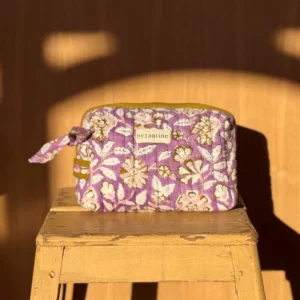 Petite trousse de toilette - Carthage Lilas