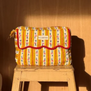 Trousse de toilette rabat - FLORA Passion