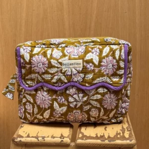 Trousse de toilette rabat - CARTHAGE Kaki